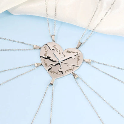 Legami™ - Collana puzzle famiglia personalizzata